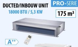 DUCTED 18000BTU (A++) 175m3
